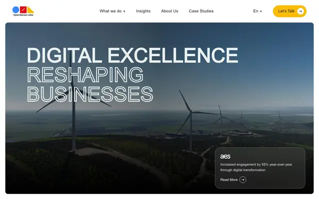 OpenSense Labs website