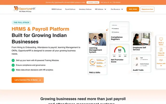 OpportuneHR website