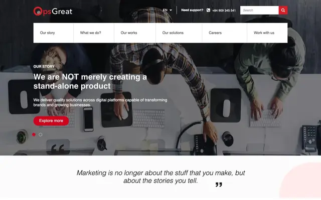 OPSGREAT website