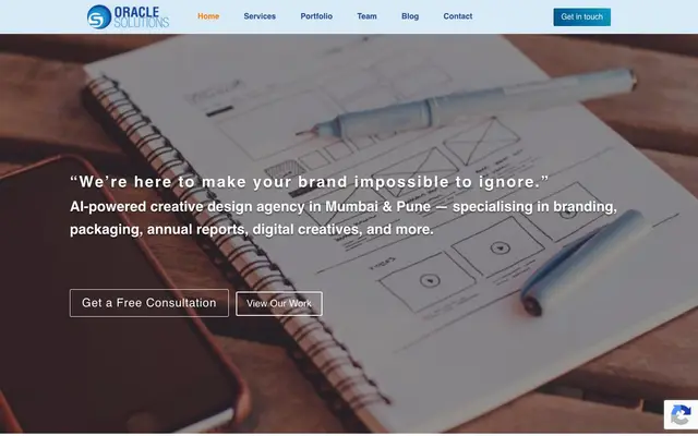 Oracle Solutions | Best Web and Print Design Agency & Advertising Agency website