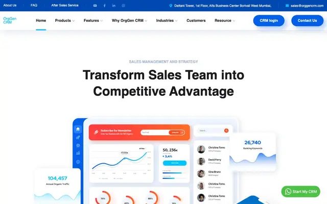 OrgGen Technologies LLP website