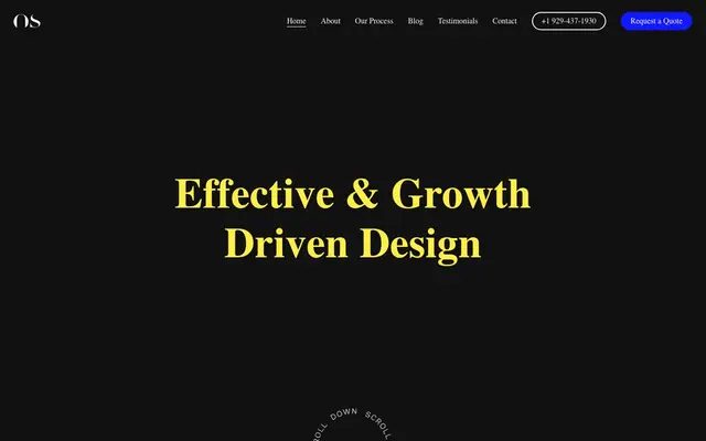 Ornate Studios website