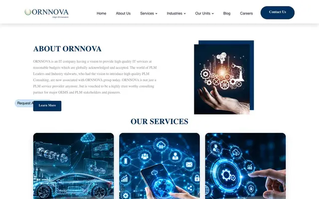 Ornnova Technologies India Private Limited website