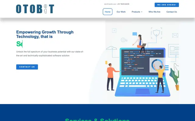 Otobit Private Limited website