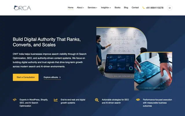 OWT India website