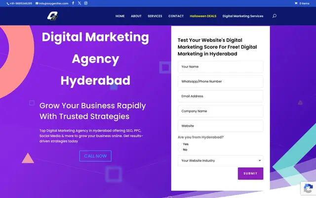 OXYGEN website