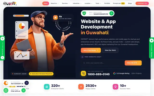 OZOSOFT website