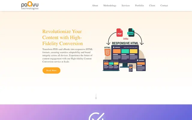 Paavu Technologies Pvt Ltd website