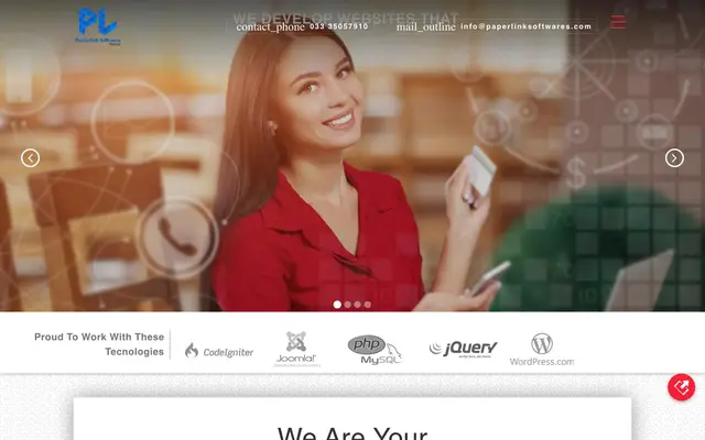 Paperlink Softwares Private Limited website