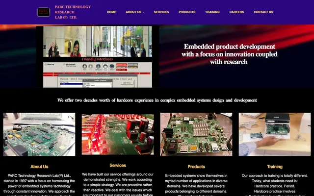 PARC Technology Research Lab (P) Ltd., website