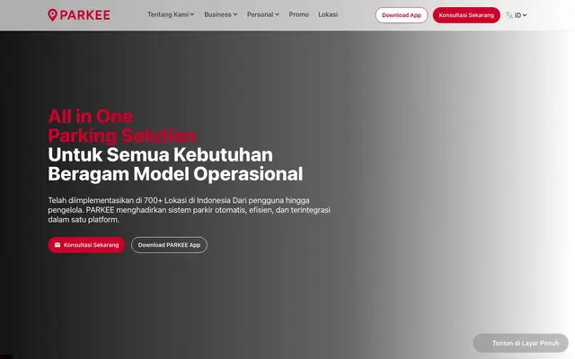 PT Inovasi Anak Indonesia (PARKEE) website