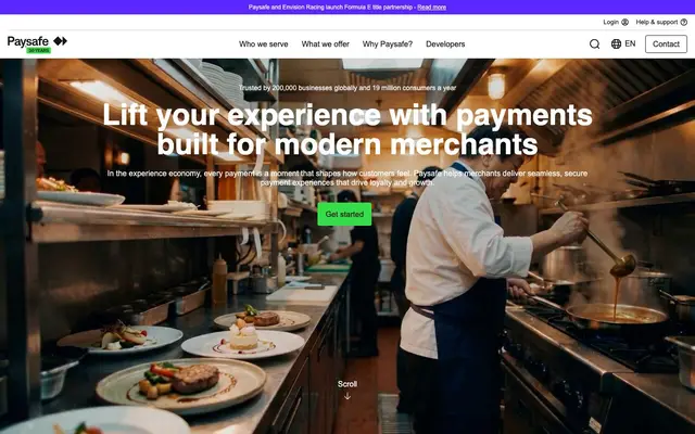 Paysafe Bulgaria website