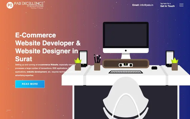 Par Excellence IT Solutions website