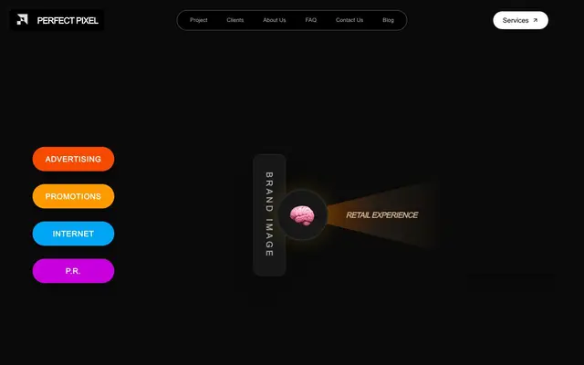Perfect Pixel, Design That Works website