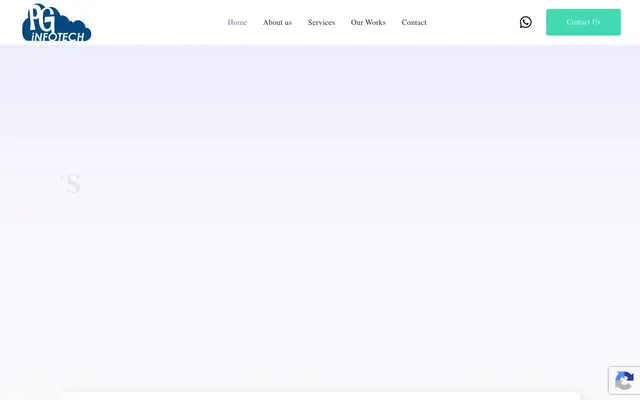PG iNFOTECH website