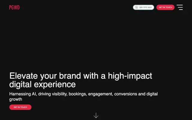 PGWD Digital Agency website