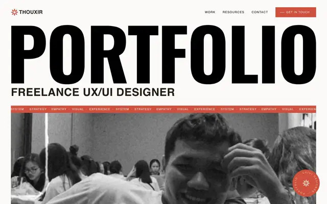 UXIR Creative Studio website