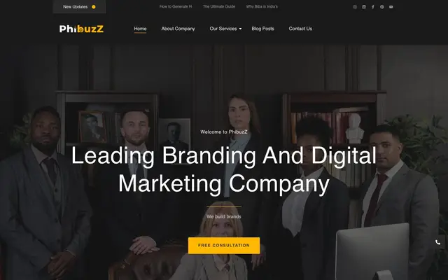 PhibuzZ website