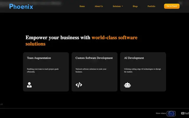 Phoenix Tech Consulting Pvt. Ltd. website