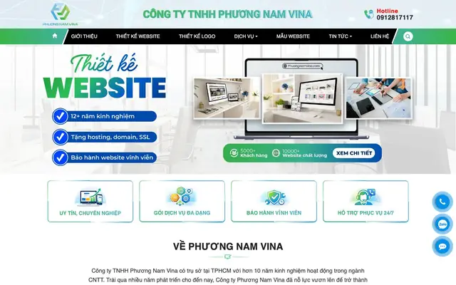 Phuong Nam Vina Company website