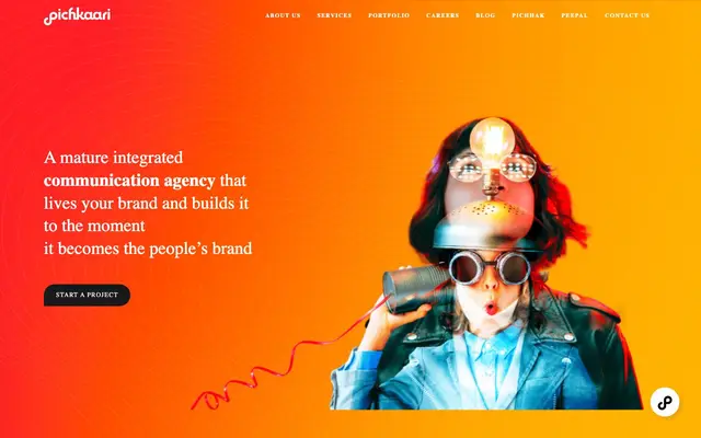 Pichkaari Design Studio Pvt Ltd website