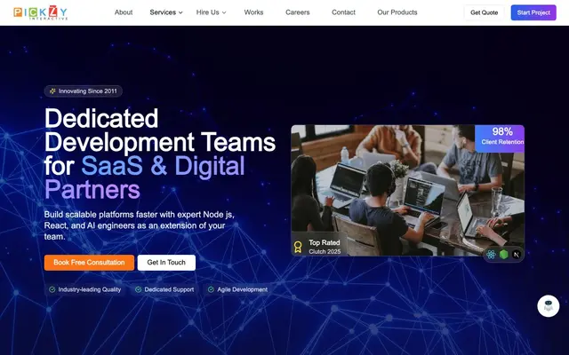 PickZy website