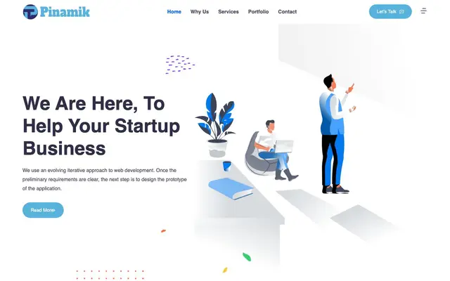 Pinamik Technologies website