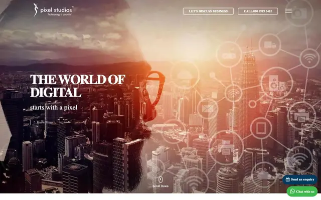 Pixel Studios website