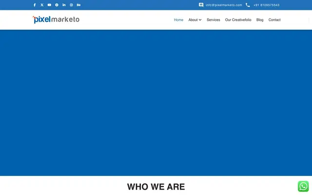 PixelMarketo website