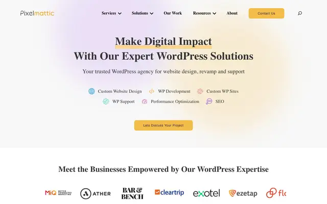 Pixelmattic website