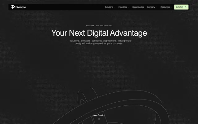 Pixelvise website