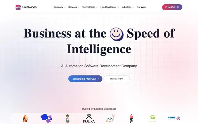 Pixelwibes It Solutions Pvt. Ltd. website