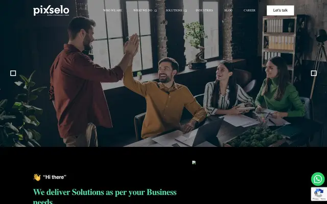 Pixselo Technologies Private Limited website