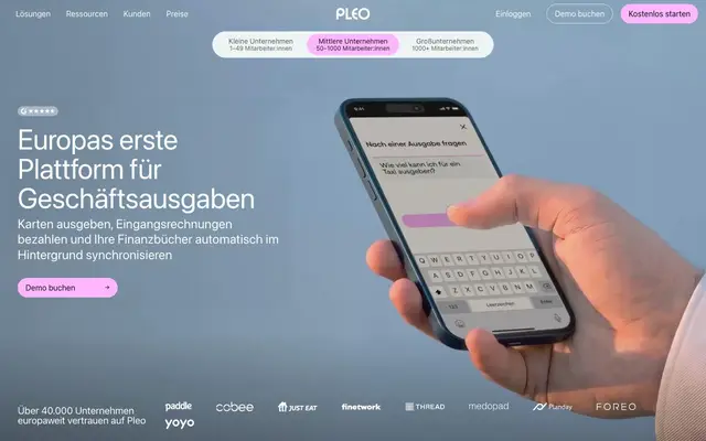 Pleo – Berlin website