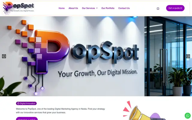 PopSpot website