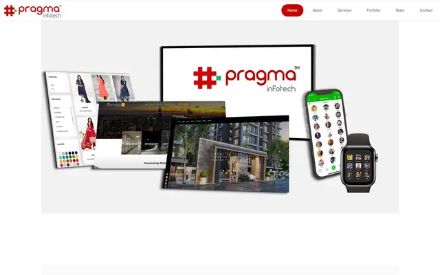 Pragma Infotech website