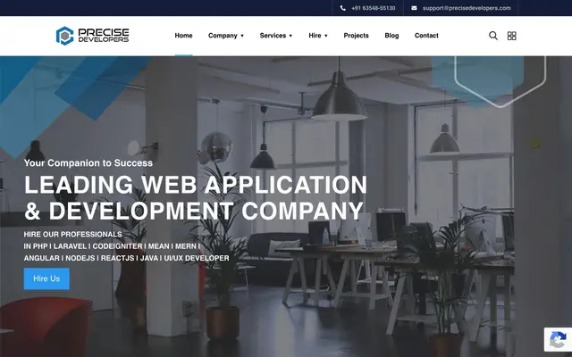 Precise Developers website