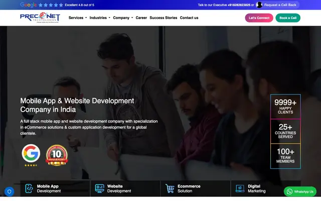 Preconet Technologies website
