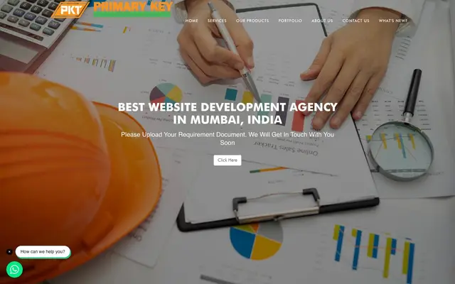Primary Keys Technologies Pvt Ltd - Software and Website Development Company in Mumbai website