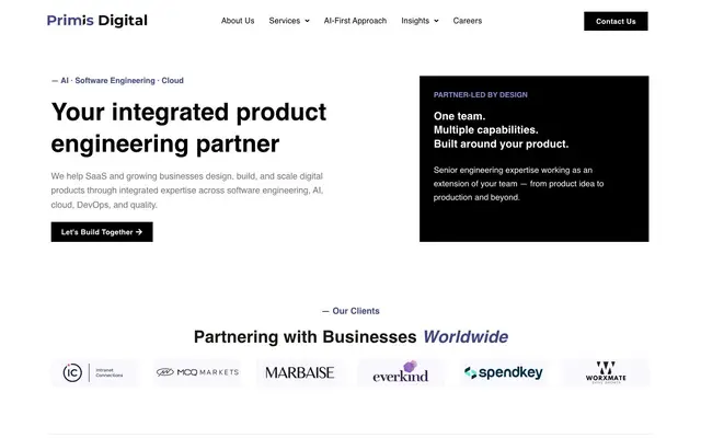 Primis Digital LLP website