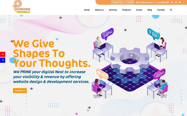 Prinknest Technology LLP website