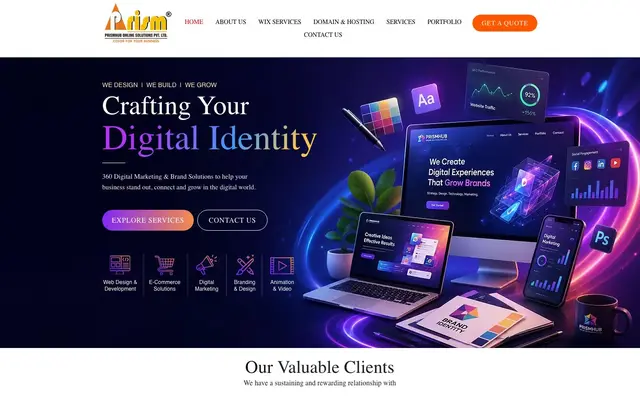 Prismhub Solutions Private Limited website