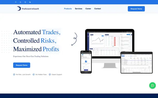 Proficient Infosoft Pvt. Ltd. website