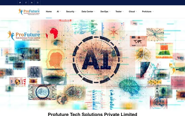 Profuture Tech Solutions Private Limited website
