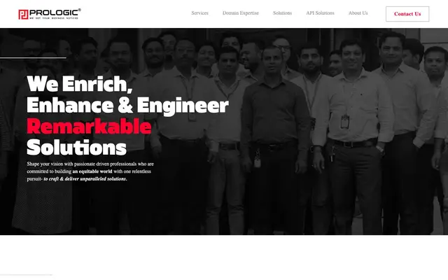 Prologic Web Solutions Private Limited website