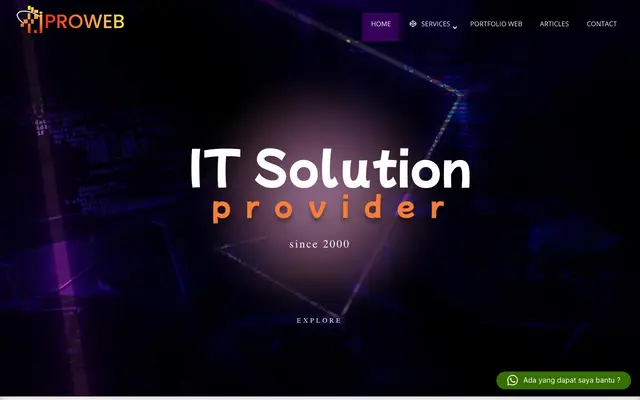 PT. Proweb Indonesia website