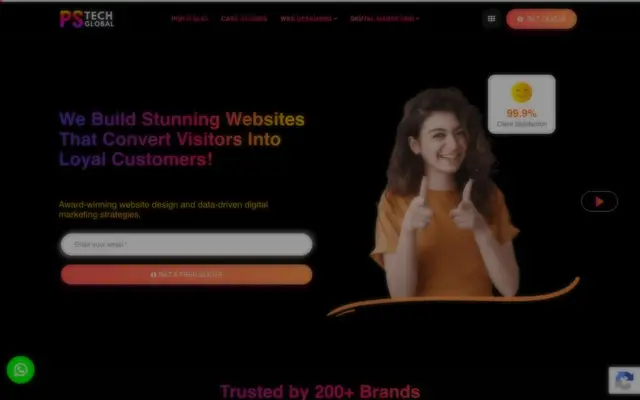 PS Tech Global website