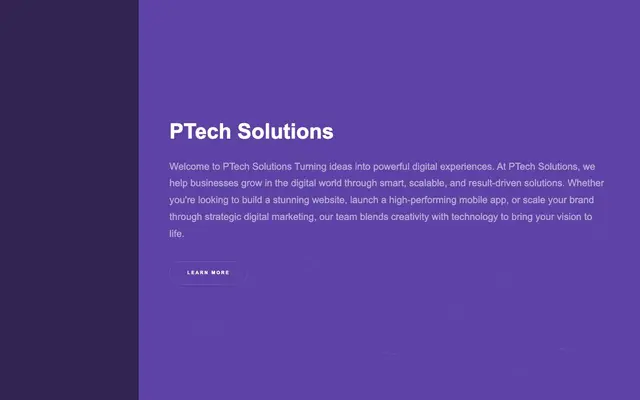 Website design mobile app website