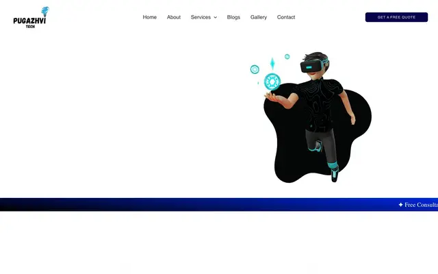 Pugazhvi Technology website