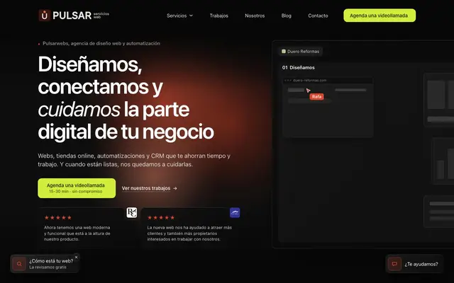 Agencia de diseño web para negocios website